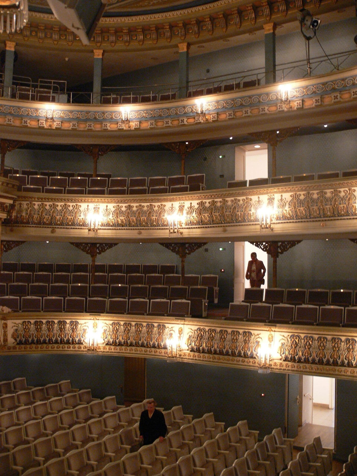 Zuschauerraum des Landestheaters Coburg